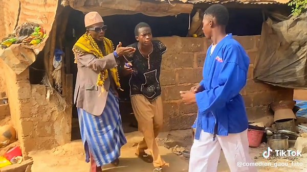 Comédien Gaou sur TikTok