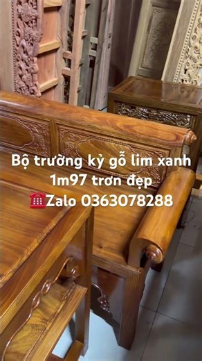 A beautiful, smooth 1.97m green lim wood bench set, trusted by many customers.