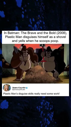 Plastic Man’s Shovel Disguise in Batman Show