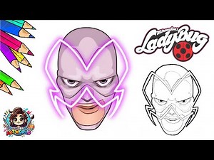 🦋 How to Draw Hawk Moth (Gabriel Agreste) | Easy Miraculous Ladybug Tutorial 🐞