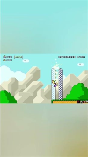 Super Expert Clear: Flying Over The Level | DGM-D50-BKF #mariomaker2 #supermariomaker2 #smm2