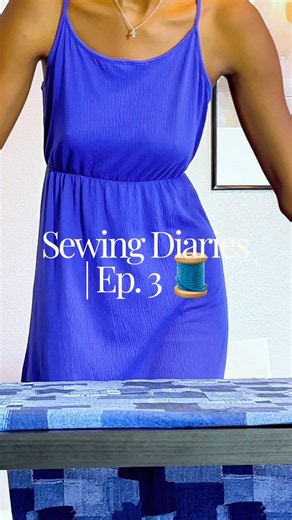 Making My First Dress ✨ | Sewing Diaries Ep. 3