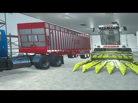 Buying a new semi and silage trailer bailing alfalfa ￼