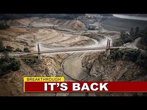 Footage From Beneath Lake Orovillie Shows What Emerging After 50 Years