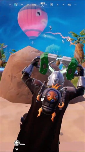 Using the self-revive and new wing suit