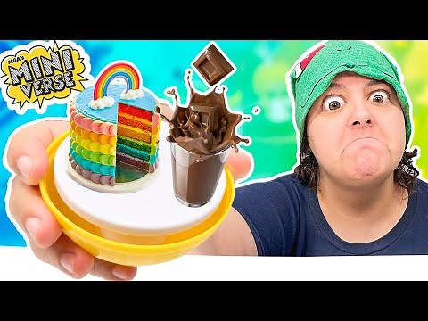 The MOST Viral Miniature Craft Mystery Box Ever! Mini Verse Make it Mini Food