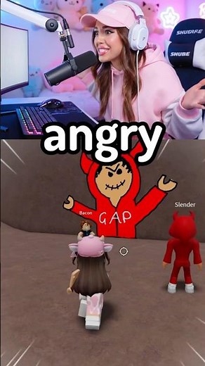 Bacon vs Slender in Guess the Drawing 📝😳 #roblox #robloxshorts