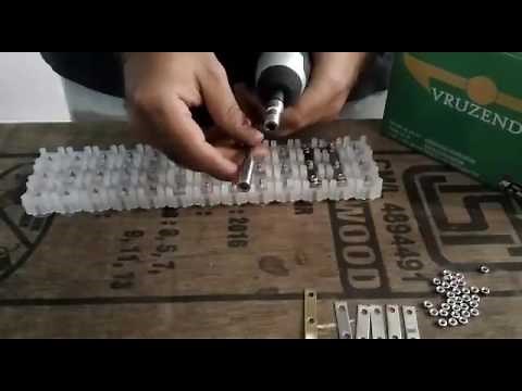 Vruzend- DIY Battery pack assembly kit for 18650 lithium ion cells without spot welding
