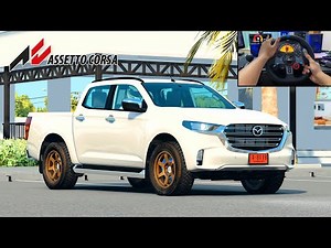 ขับกระบะ Mazda BT-50 ทางOff-Road ในเกม Assetto Corsa ด้วยจอยพวงมาลัย Logitech G29
