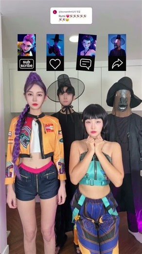 LIKE OR SUBSCRIBE🍀😅 - #funny #shorts #kpopdemonhunters
