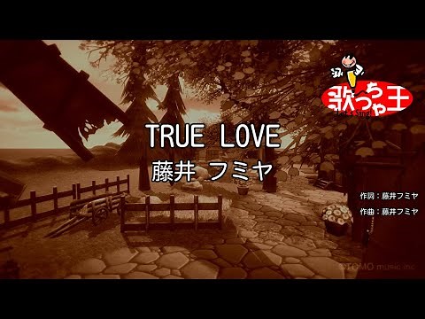 【カラオケ】TRUE LOVE / 藤井フミヤ