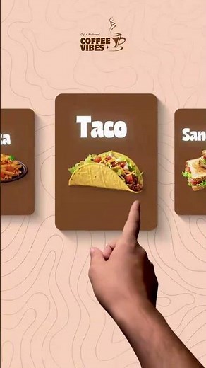 Food Menu Animation in After Effects Burger Menu Showcase Restaurant Promo Motion Graphics