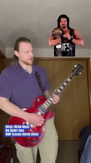 Big Daddy Cool Diesel “Diesel Blues” WWF Theme Guitar Cover