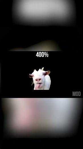Goat "Blah Blah Blah" MeMe Speed Variations Short | MODIFY EVERYTHING
