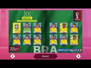 Album virtual da copa do mundo 2022 COMPLETO