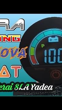 Cara setting Battery Capacity Voltage (Supnova) Bulat