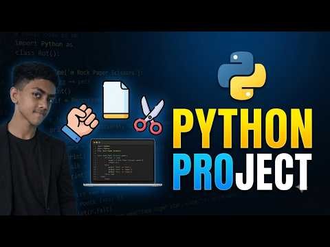 Build a Rock Paper Scissors Game in Python 🐍 | Beginner Python Project 2026 |Python Project Tutorial