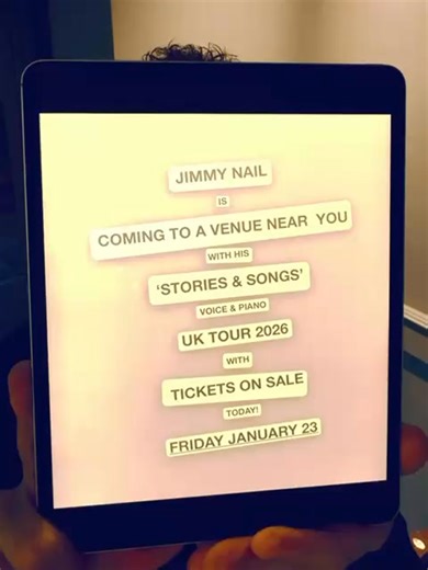 🎤 NOW ON SALE 🎶 JIMMY NAIL – STORIES & SONGS 📅 07 August 2026 A true Geordie legend hits the road with an intimate evening of music, memories and storytelling. From Auf Wiedersehen, Pet and Spender to Crocodile Shoes and the UK No.1 “Ain’t No Doubt”, Jimmy Nail reflects on an extraordinary career spanning TV, film, stage and chart-topping hits. ✨ Warm, witty and personal 🎹 Joined by long-time collaborator Tony Davis 🎵 Classic songs, candid stories – no two nights the same 🎟️ Book now: http