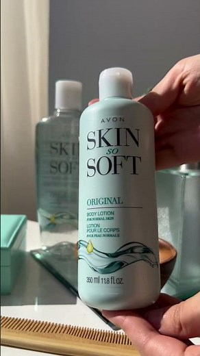 Our Skin So Soft Body Lotion is here to keep your skin soft all year 🫧 #avon #skinsosoft