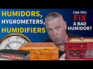 CIGAR SCIENCE - Episode 1 - Humidors, Hygrometers and Humidifiers