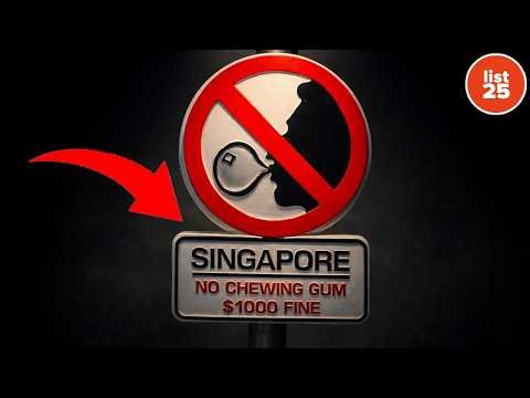 25 BIZARRE Laws That Still Exists Today