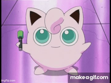 Pokemon - Jigglypuff on Make a GIF