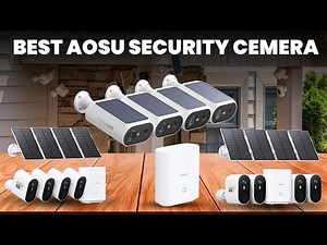AOSU Solar Camera Review 2025: Top 5 Picks Tested (No Monthly Fees!)