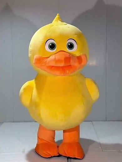 Adult Inflatable Duck Mascot Costume for Entertainments