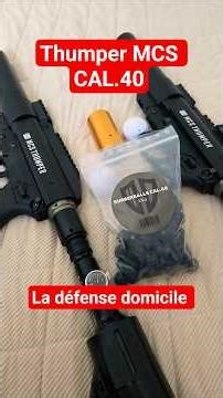 Thumper MCS Cal.42mm! Wipes the smile and softens the ribs!