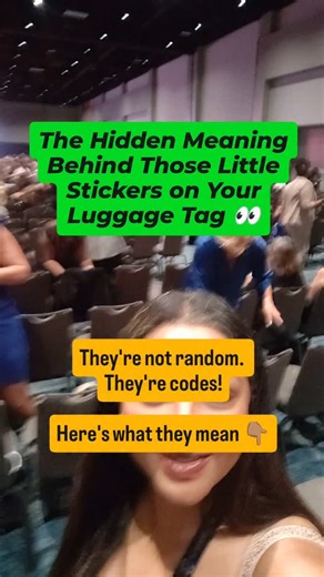 Ever noticed those tiny coloured stickers or barcodes airline staff stick on your luggage tag? They’re not decoration — they’re part of the airline’s internal language. 💡 Here’s what they can quietly reveal: ✅ Routing info: The stickers help baggage handlers confirm your flight’s connection path at a glance. ✅ Priority tags: Coloured or letter-coded stickers may indicate “priority” or “rush” baggage — often used for business class or late check-ins. ✅ Security checks: Some codes flag that your 