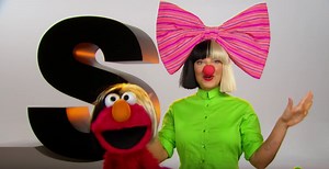 Sia teaches Sesame Street that "S is for Songs" -- watch