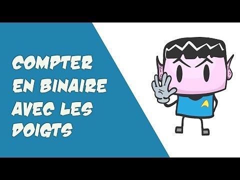 COMPTER FACILEMENT EN BINAIRE SUR SES DOIGTS!