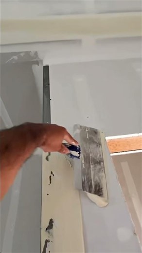 Wall Crack Fixing Process | Drywall Putty Work