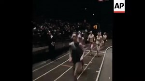 Let's catch a few glimpses of a 15-year-old Mary Decker as she takes command from the early stages in trademark style and storms round the track to a runaway win in a MR of 2:27.4 over 1000y at the Millrose Games, New York, in late January 1974. If not mistaken, Decker ran a World Best of 2:26.7 over the same distance about six days earlier at the Sunkist Invitational in Los Angeles at that. Runner-up comes Robin Campbell in 2:29.9 on her 15th birthday, fifth over 800m years later at the World C