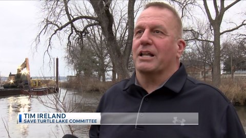 Turtle Lake Dredging Underway