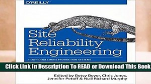 Site Reliability Engineering  For Kindle