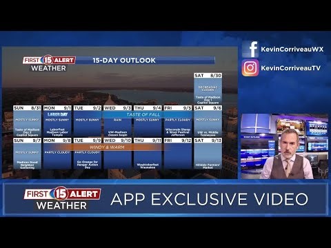 Here's a look at your 15 day planner of local weather and events