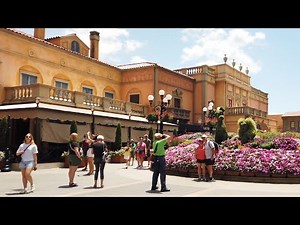 Disney World Walk: EPCOT Italy Pavilion at World Showcase in 4K · WDW Orlando Florida