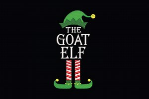 The Goat Elf Christmas Embroidery Design, the Goat Elf Machine Embroidery Design, 4 Sizes, Digital Download - Etsy