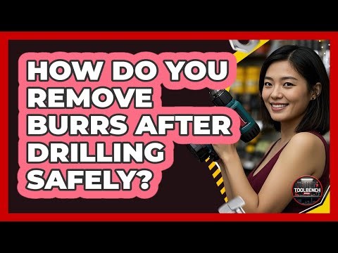 How Do You Remove Burrs After Drilling Safely? - ToolBench Pros