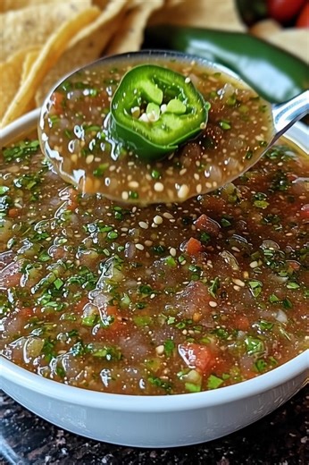 499K views · 3.3K reactions | "Cilantro-Lime Jalapeño Salsa ""OMG this just might be the most delicious thing Ive ever made! It literally lasted about 5 minutes with the 4 of us. Could barely wait until it cooled to dig in!"" Recipe in comments" | Best Mexican Recipes | Facebook