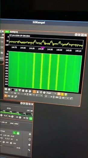 Testing M17 demodulation broadcast by GNU Radio + PlutoSDR and received w/ SDRAngel + B205mini SDR