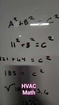 HVAC Math? #hvac #hvactraining