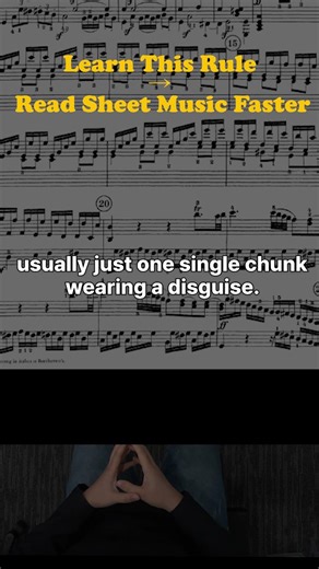 Learn This Rule → Read Sheet Music Faster #piano #beginnerpiano