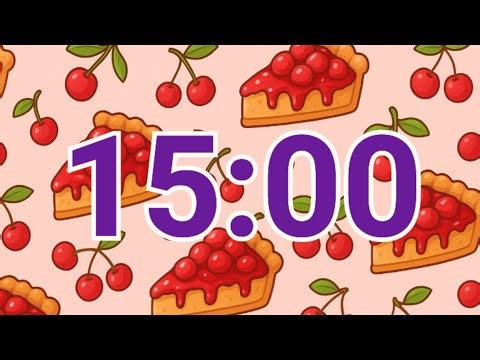 15-Minute Cherry Pie Filling Timer – Sweet & Relaxing Countdow