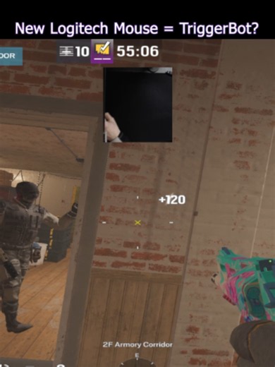 Logitech SUPERSTRIKE best mouse out rn? #siege #rainbowsixsiege #flicks #e-star #logitech #superstrike