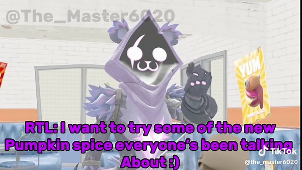 Spice Pumpkin Cat Animation in Fortnite