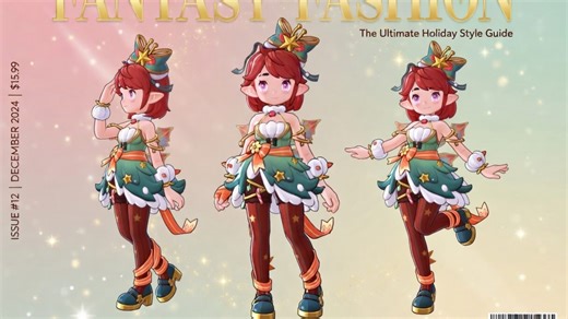 【洛影CosTina】洛世界时装测评—壁炉边伙伴 蹦蹦花印象女洛篇