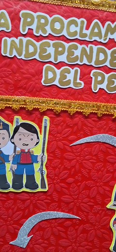 Exposición La Independencia del Perú para Inicial