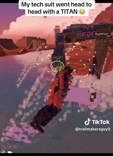 Trailmakers Tech Suit vs. Titan: Epic Mech Fight!